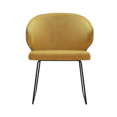 Design Stuhl Sitz Praxis Ess Zimmer Stühle Textil Stoff Polster Warte Kanzlei