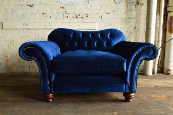 Sessel Design Couch Sofa Sitzer Samt Lounge Club Polster Luxus Ohren Sitz Relax