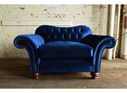 Sessel Design Couch Sofa Sitzer Samt Lounge Club Polster Luxus Ohren Sitz Relax