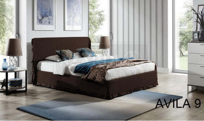 Polsterbett Betten Bett Polster Leder Designer Hotel Doppel Luxus Landhaus Neu