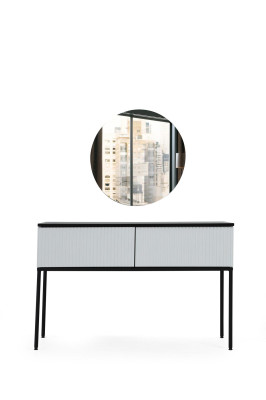 Konsolentisch Schminktisch Konsole Spiegel Tisch Schlafzimmer Set 2tlg