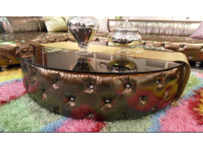 Couchtisch Chesterfield Luxus Wohnzimmer Kaffeetisch Holz Modern