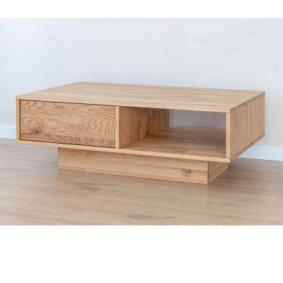 Moderner Heller Wohnzimmer Couchtsch Brauner Holztisch Stilvolle Tische