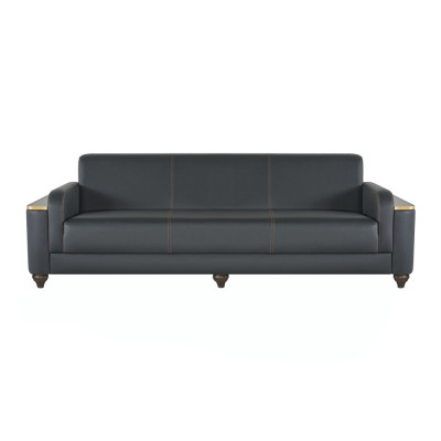 Schwarze Büromöbel Designer Einrichtung Luxus Sitzmöbel Sofas Sessel