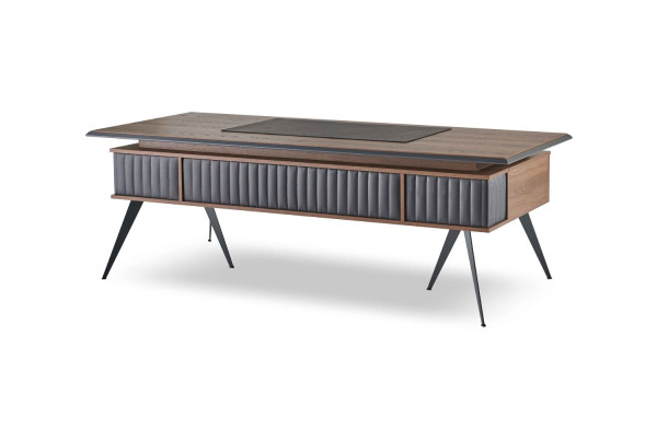 Mehrfarbige Designer Arbeitszimmer Möbel 3-Sitzer Tisch Sideboard Sessel