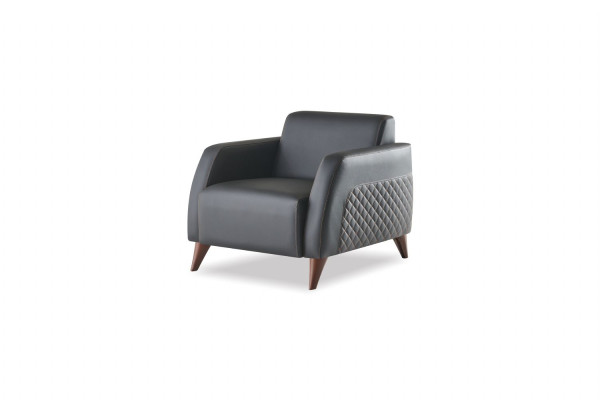 Sofagarnituren Schwarz 3-Sitzer Sessel Braun Farbe Couchtisch Ledersofas