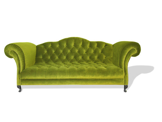 Chesterfield Sofa 3 SITZER Polster Designer Couchen Sofas Garnitur SL Sofa 50