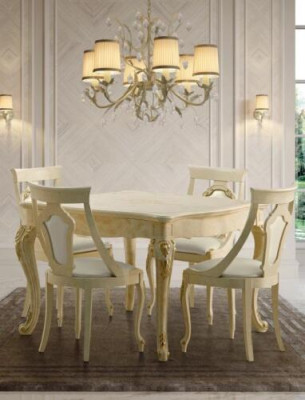 Italienische Esstische Tisch Holz Tische Möbel Esstisch Antik Stil Holztisch Neu