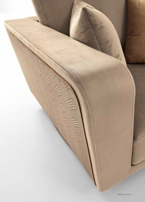 Sessel Design Couch Sofa Stoff Relax Lounge Luxus Fernseh Club Polster Sitzer