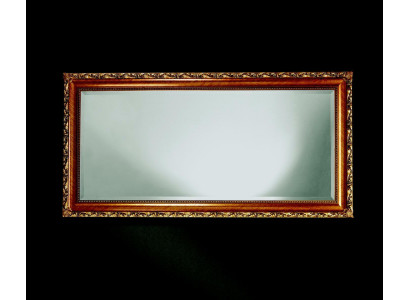Spiegel Echtholz Handgemachte Holzrahmen Wandspiegel Holz Rahmen 181x91 Barock