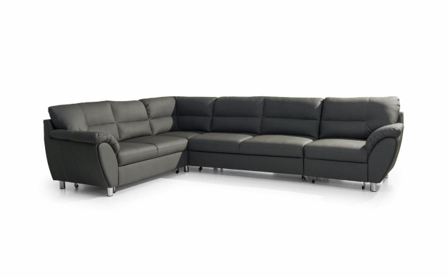 Wohnlandschaft Schlafsofa U Form Stoff Textil Sofa Couch Polster Eck