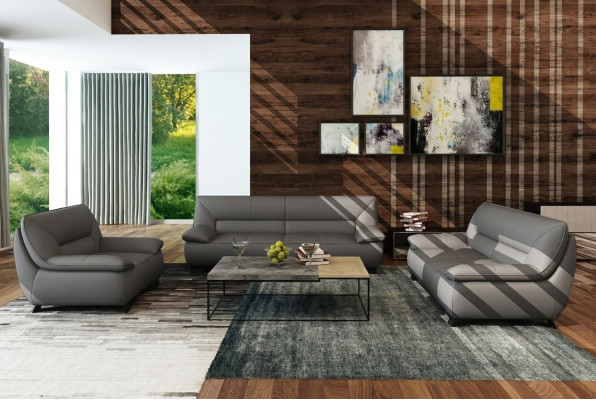 Leder Sofa Couch Polster Garnitur 3+2 Sitzer Couchen Sofas Garnituren Sofas Neu