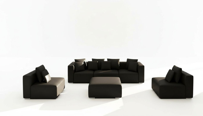 Couch Sofa Wohnlandschaft Ecksofa Multifunktionale Stellweise Polster Ecke
