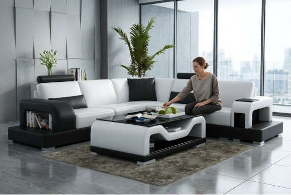 Couchtisch Tisch Couchtische Glastisch Designer Beistelltisch CT9004