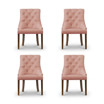 4x Chesterfield Sessel Lounge Club Polster Stuhl Stühle Sitz Garnitur Lehn