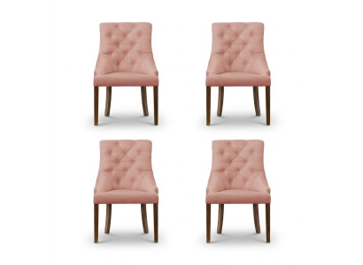 4x Chesterfield Sessel Lounge Club Polster Stuhl Stühle Sitz Garnitur Lehn
