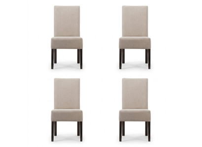 4x Stuhl Set Polster Sitz Stühle Garnitur Wartezimmer Kanzlei Praxis Lounge