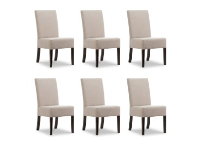 6x Stuhl Set Polster Sitz Stühle Garnitur Wartezimmer Kanzlei Praxis Lounge Club