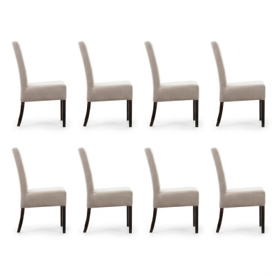 8x Stuhl Set Polster Sitz Stühle Garnitur Wartezimmer Kanzlei Praxis Lounge Club