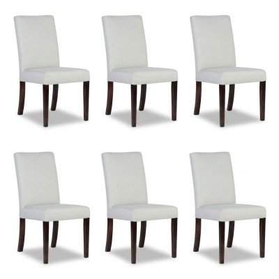 6x Stühle Stuhl Polster Design Lounge Club Sitz Lehn Garnitur Sessel Neu