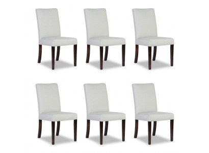 6x Stühle Stuhl Polster Design Lounge Club Sitz Lehn Garnitur Sessel Neu