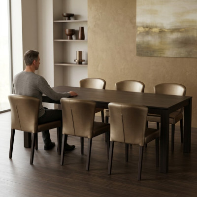 8x Stühle Stuhl Polster Design Lehn Garnitur Sessel Komplett Modernes Set Neu