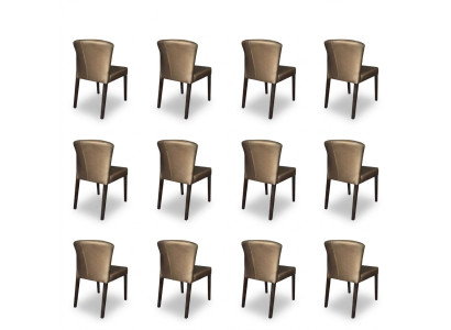 8x Stühle Stuhl Polster Design Lehn Garnitur Sessel Komplett Modernes Set Neu