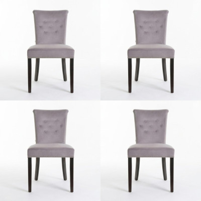 4x Design Polster Stühle Stuhl Seht Garnitur Sessel Lounge Club Set Modern
