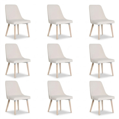 6x Design Polster Sitz Stühle Stuhl Seht Garnitur Sessel Lounge Club Set 