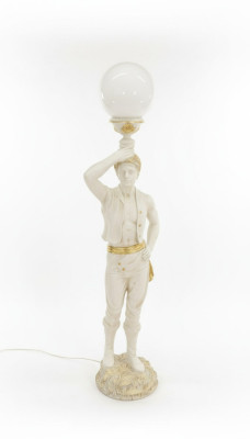 Design Leuchte Stehleuchte Lampe Lampen Leuchten Stand XXL Skulptur Figur Statue