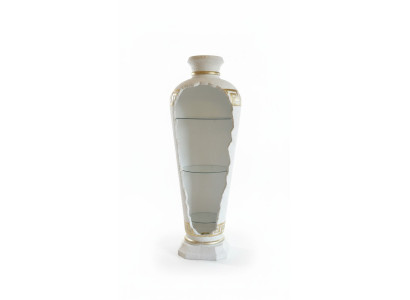 xxl Medusa Antik Stil Vitrine Bar Boden Vase Schrank Vintrinen Säule 153cm Neu