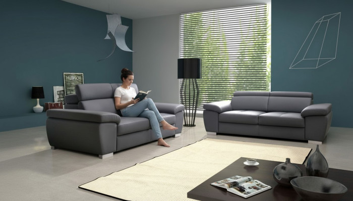 Moderne Sofagarnitur Polster Sofa Set Couch Designer Couchen 3+2 Sitzer