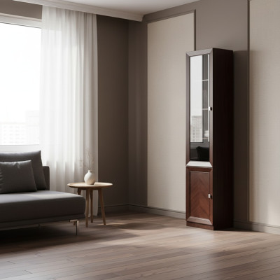 System Büro Deko Möbel Vitrine Aktenschrank Klassischer Holz Schrank Regal