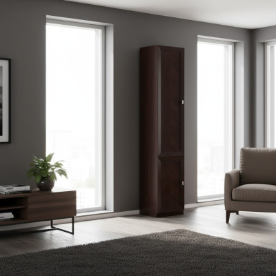 System Büro Deko Möbel Vitrine Aktenschrank Klassischer Regal Holz Schrank