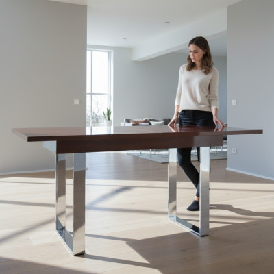 Design Klassiker Esstisch Tisch Holztisch Deko Tische Hochglanz Wohnzimmer