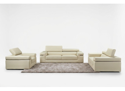 3 Sitzer Ledersofa Couch Polster Sitz 3er Lounge Club Sofas Couchen Leder