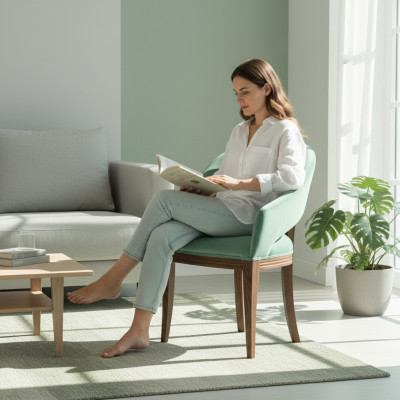 Klassischer Designer Lehnstuhl Stühl Polster Stühle Chef Sessel Hochwertige Neu