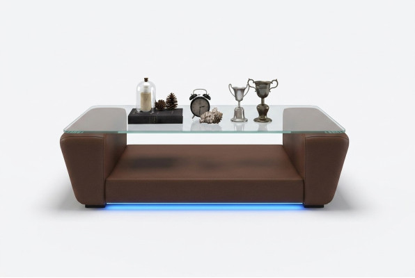 Moderner designer glastisch beistell wohnzimmer tisch couchtisch sofa