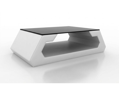 Sofatisch Design Wonzimmer Glas Leder Couch Sofa Tisch Beistell Kaffee