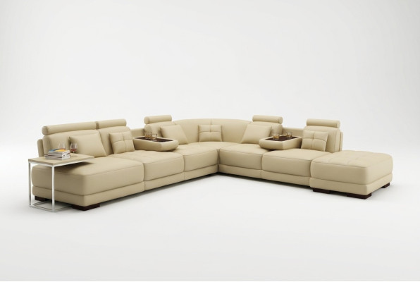 Big Sofa Ledersofa Couch Wohnlandschaft L Form Polster Garnitur Ecksofa