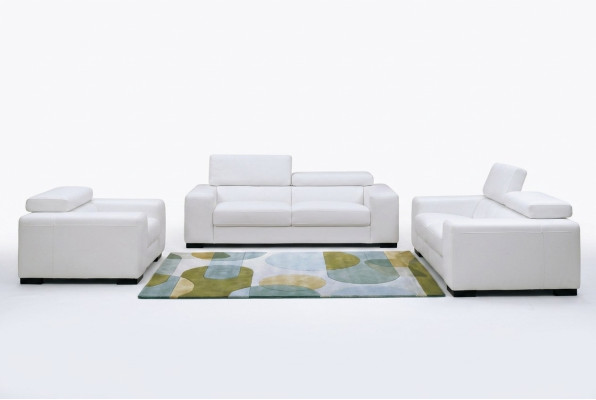 Sofagarnitur Design Couch 3+2 Set Polster Leder Dekorative Sofa Wohnzimmer