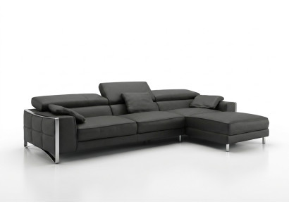 Design Ecken XXL Big Polster Eck Sofa Couch Leder Sofas Garnitur