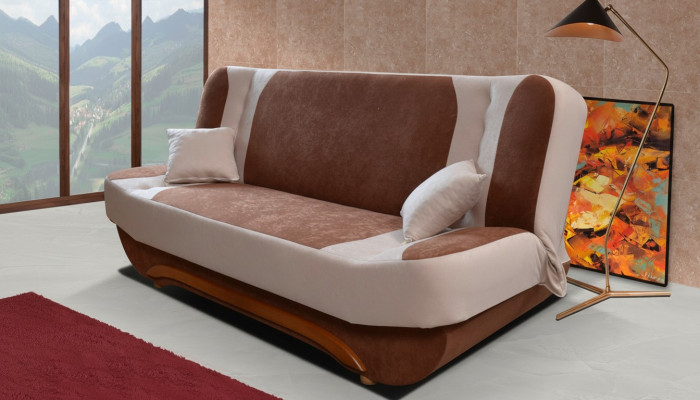 Couch Schlafsofa XXL Textil Big Sofa Couchen 3Sitzer Polster Multifunktion Büro