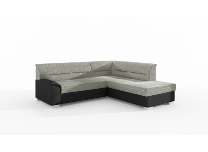 Design Ecksofa Schlafsofa Bettfunktion Couch Leder Textil Polster Sofas Neu 8349