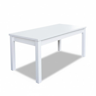 Esstisch Tisch Esszimmer Wohnzimmer Tische Holz Design Weiß Konferenztisch Neu