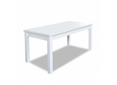 Esstisch Tisch Esszimmer Wohnzimmer Tische Holz Design Weiß Konferenztisch Neu