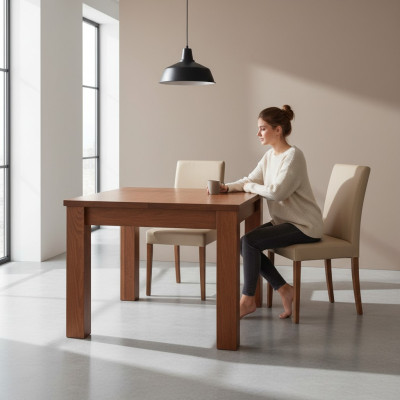 Quadratischer Tisch Küchen Tische Design Holz Esstisch Esszimmer