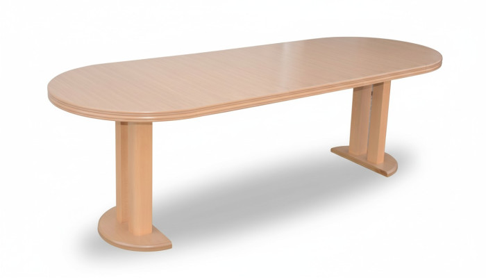 XXL Big Designer Konferenztisch Holztisch Dekor Tische Meeting Esszimmer