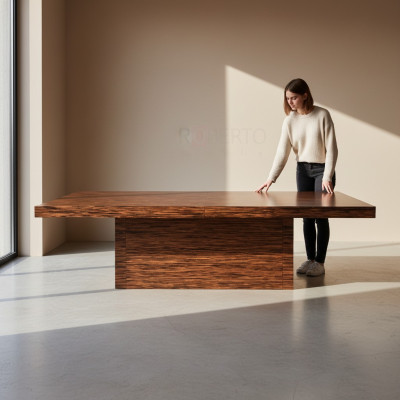 Big XXL Koferenztisch Besprechungstisch Tische Tisch Holz Hochzeit Büro