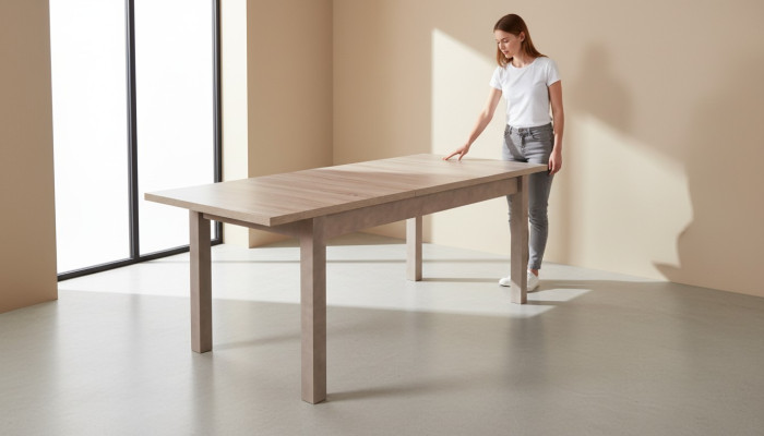 Esstisch Tisch Gruppe Esszimmer Wohnzimmer Holz Garnitur Design Stühle